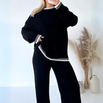 Conjunto de descanso confortável feminino