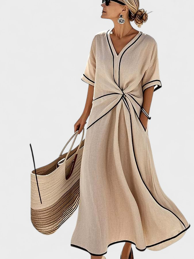 Vestido Ligeiramente Solto feminino