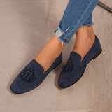 Mocassins Eliane -  com apoio e salto plano