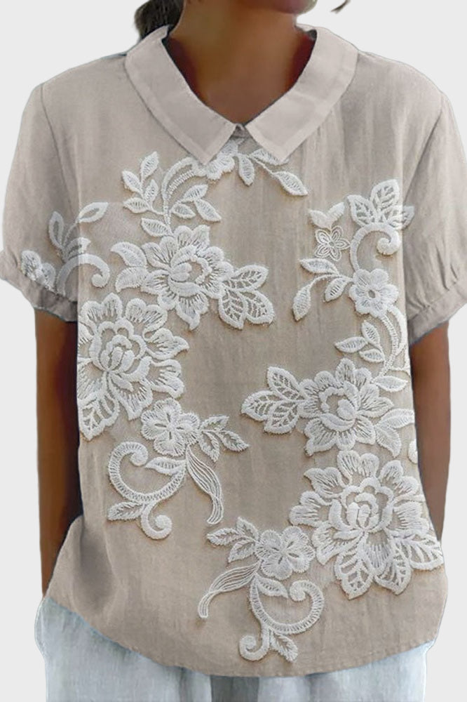 Blusa com Gola feminino