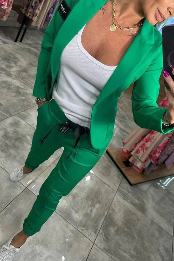 Conjunto elegante feminino