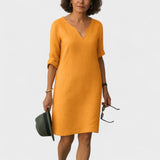 Vestido Elegância sem esforço feminino