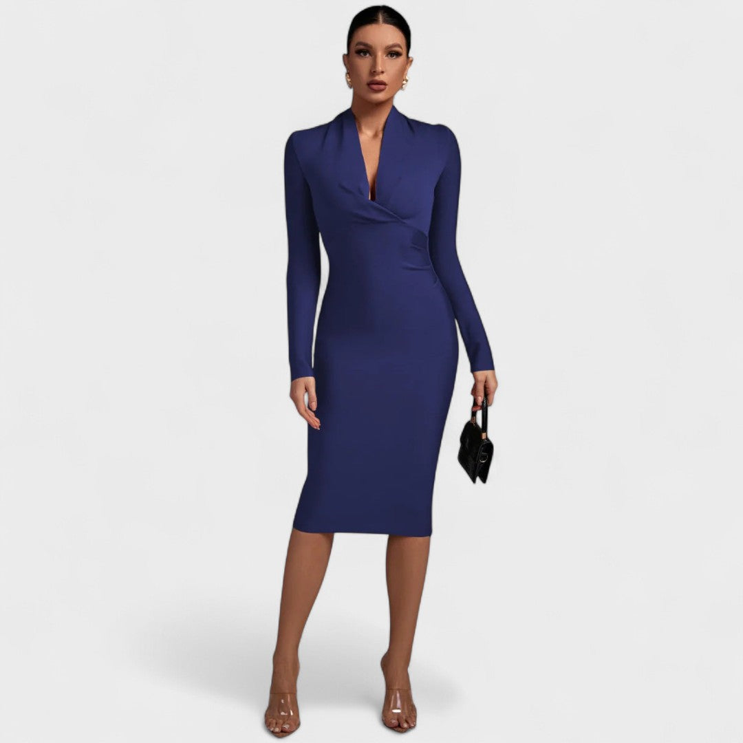 Vestido de Manga Comprida feminino