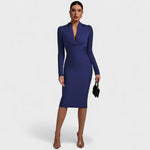 Vestido de Manga Comprida feminino