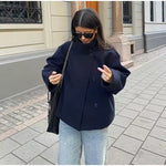 Casaco Curto Luxuoso feminino