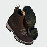 Botas de cowboy em pele feminino
