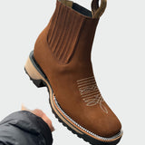 Botas de cowboy em pele feminino