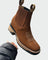 Botas de cowboy em pele feminino