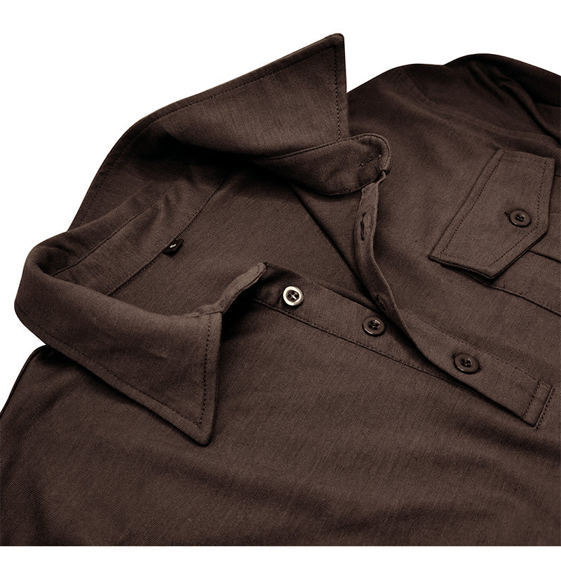 Camisa casual com bolsos masculino