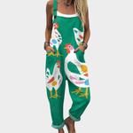 Macacão Estampado Confortável feminino
