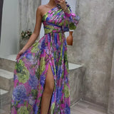 Vestido Elegante e Fluido feminino