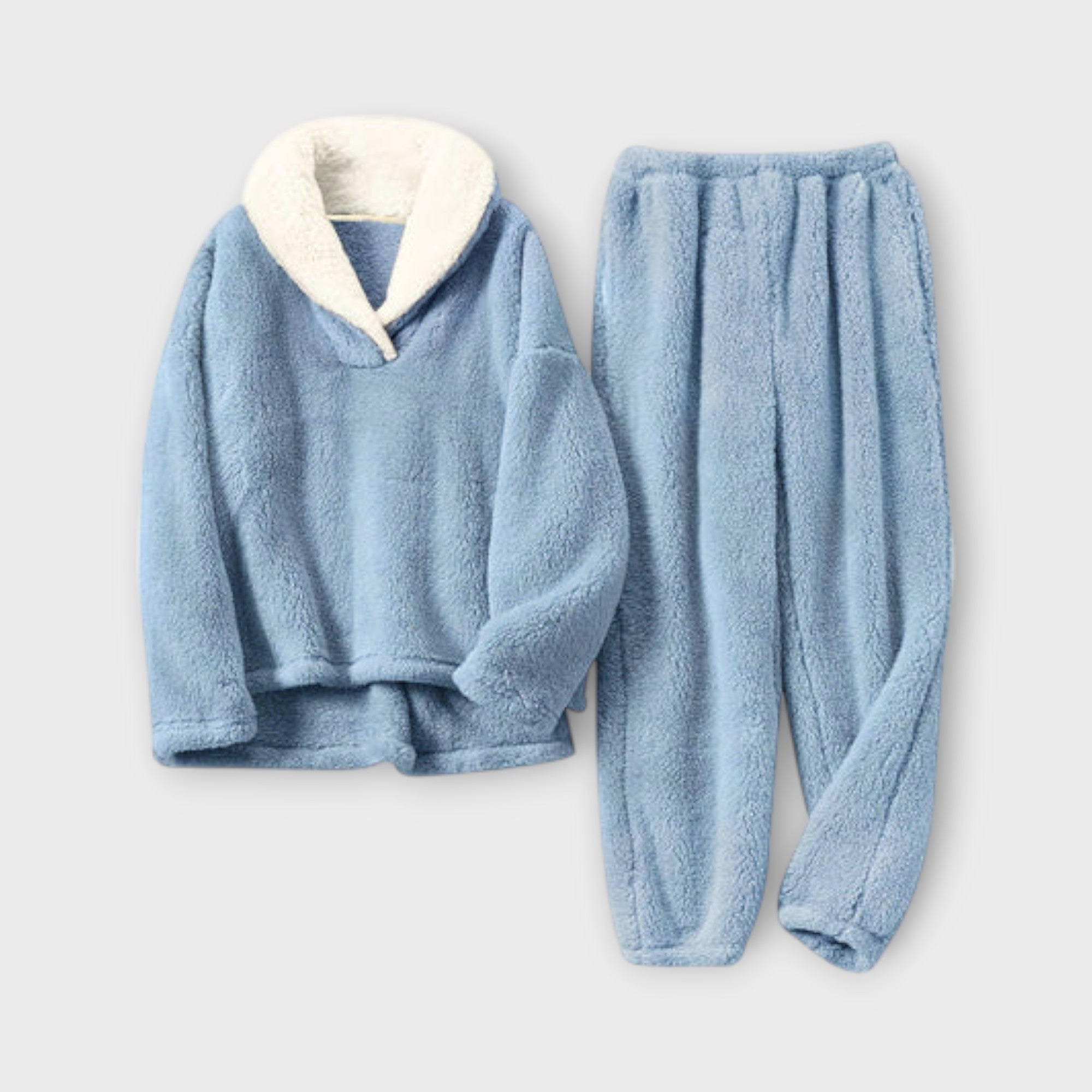 Conjunto de flanela aconchegante feminino