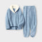 Conjunto de flanela aconchegante feminino