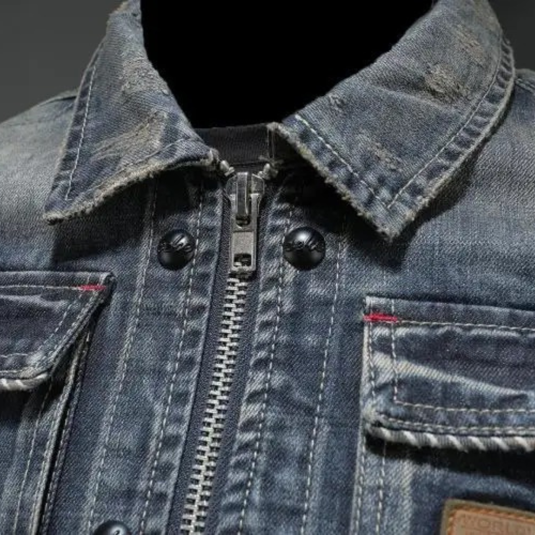 Casaco de Denim Clássico masculino
