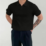 Cristiano - Polo Elegante Canelado masculino