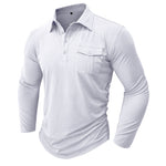 Camisa casual com bolsos masculino