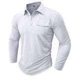 Camisa casual com bolsos masculino