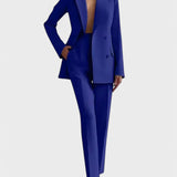 Conjunto de Blazer e Calças feminino