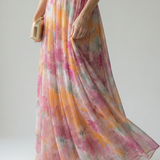 Vestido maxi Isel envelope suave