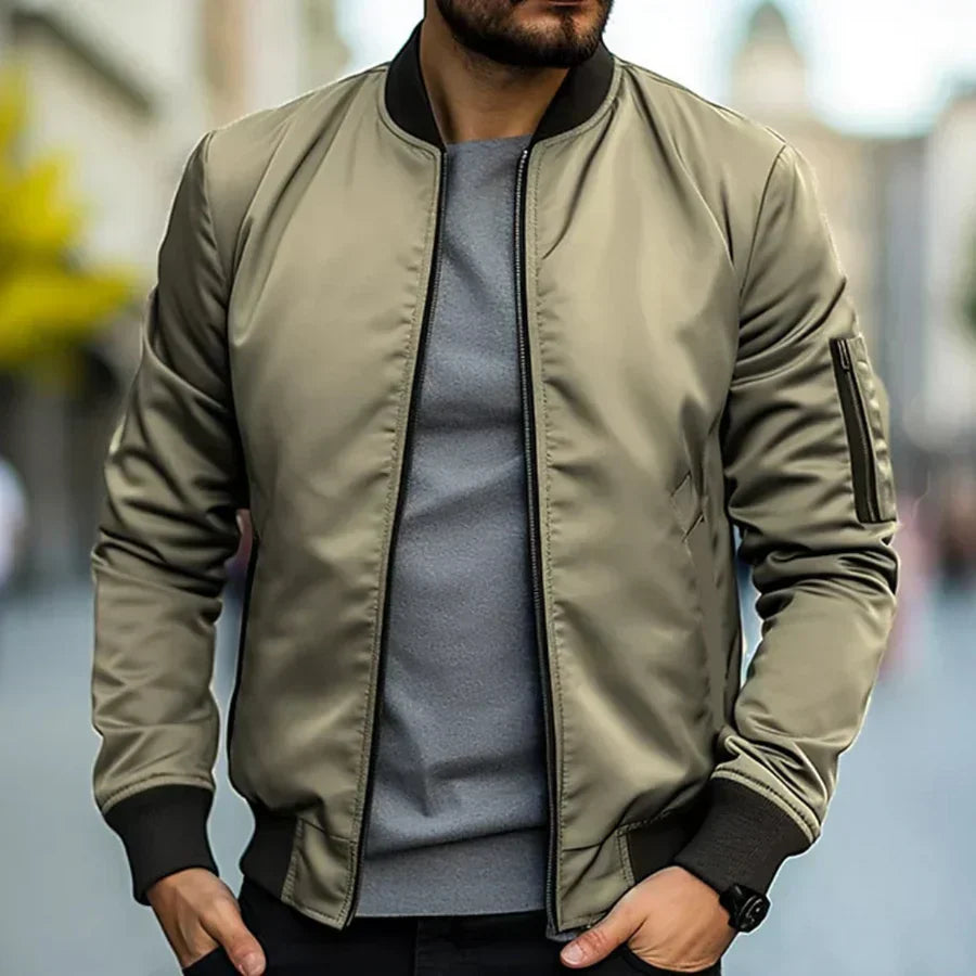 Casaco Bomber Clássico masculino
