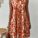 Vestido de Verão Floral feminino