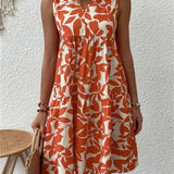 Vestido de Verão Floral feminino