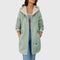 Casaco polar com estilo feminino