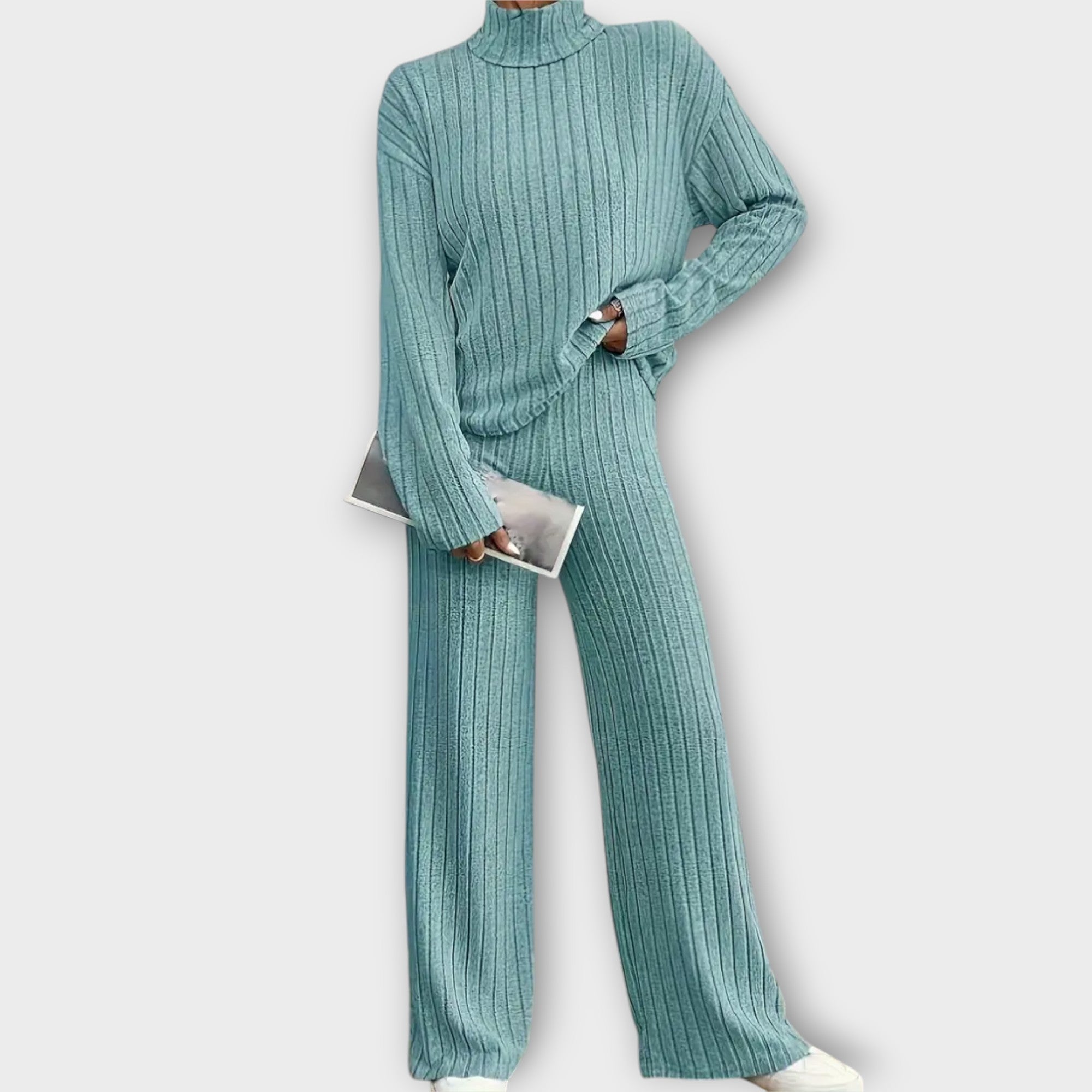 Conjunto casual de 2 peças feminino