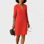 Vestido Elegância sem esforço feminino