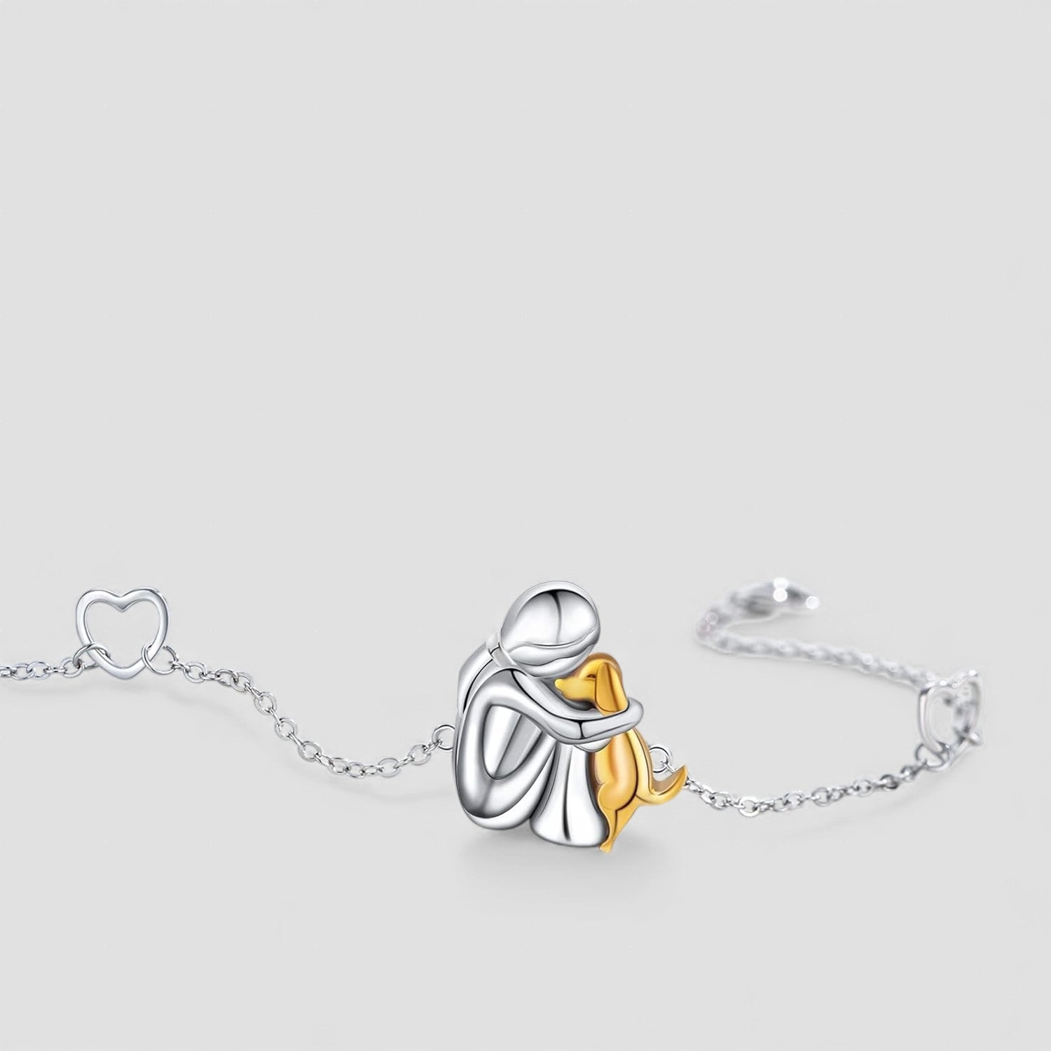 Abraço de Cão - Pulseira feminino