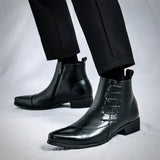 Botas Elegantes em Couro masculino