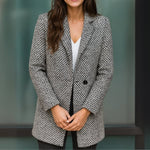 Casaco elegante para o frio feminino
