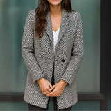 Casaco elegante para o frio feminino