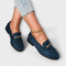Alexandrina - Loafer de flanela feminino