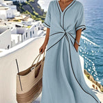 Vestido Ligeiramente Solto feminino