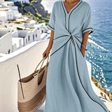 Vestido Ligeiramente Solto feminino