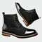 Botins de couro Oxford feminino