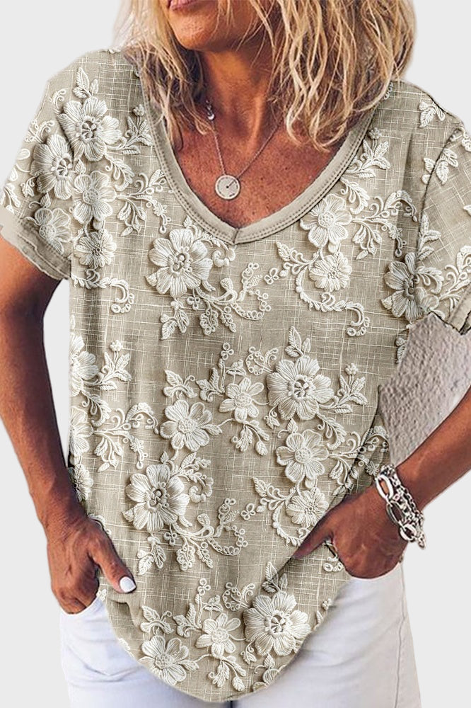 Blusa de Decote ao Pôr do Sol feminino