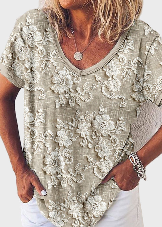 Blusa de Decote ao Pôr do Sol feminino