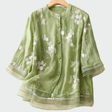 Camisa bordada feminino