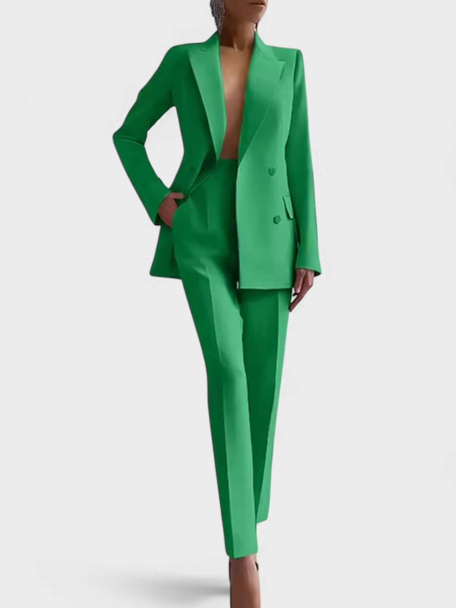 Conjunto de Blazer e Calças feminino