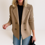 Casaco Elegante com Malha feminino