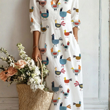 Amélie – Vestido Maxi de Caimento Fluido