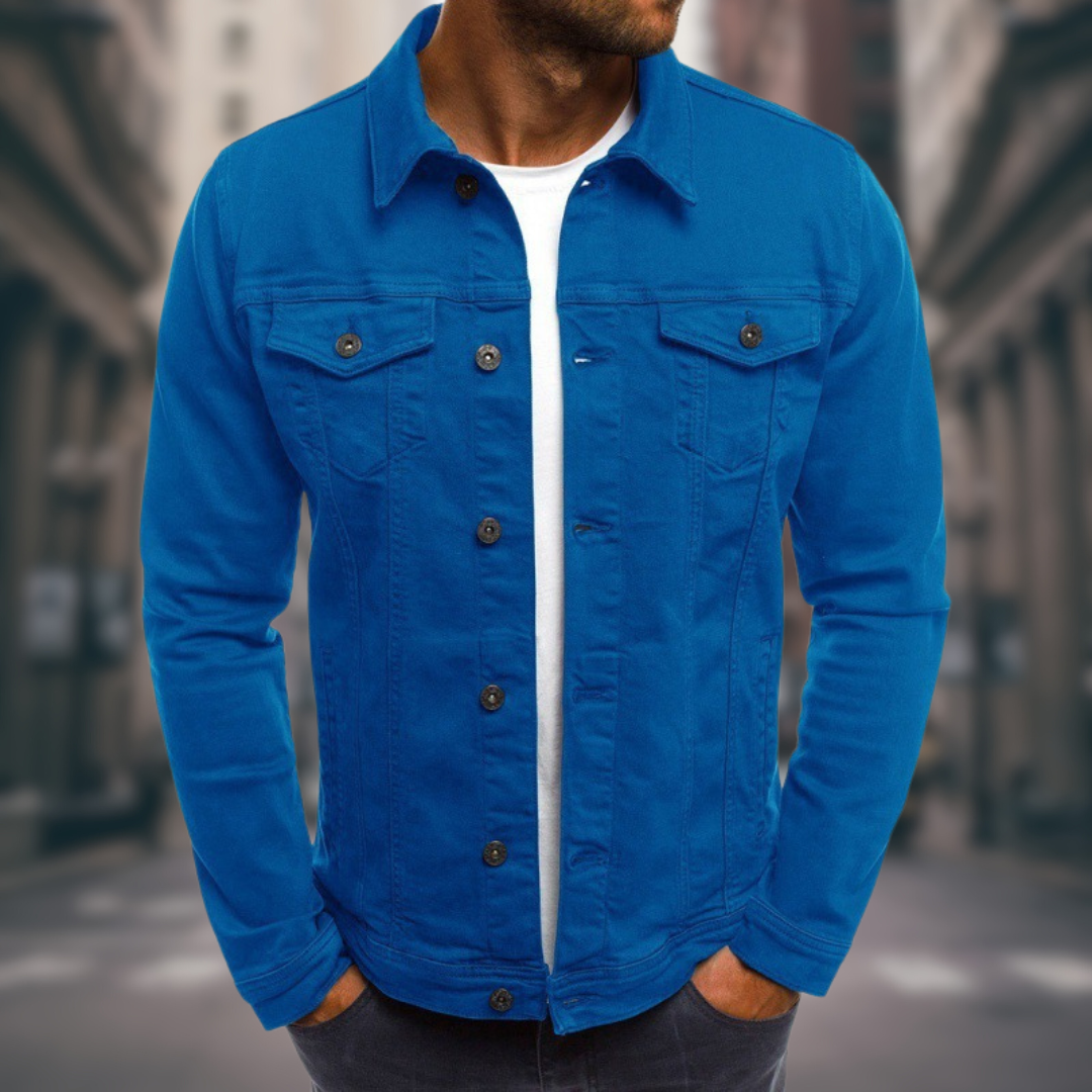 Casaco de Jeans Personalizado masculino