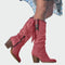 Botins de couro confortáveis feminino