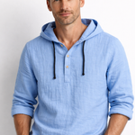 Daniel - Camisola de Linho com Gorro