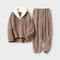 Conjunto de flanela aconchegante feminino