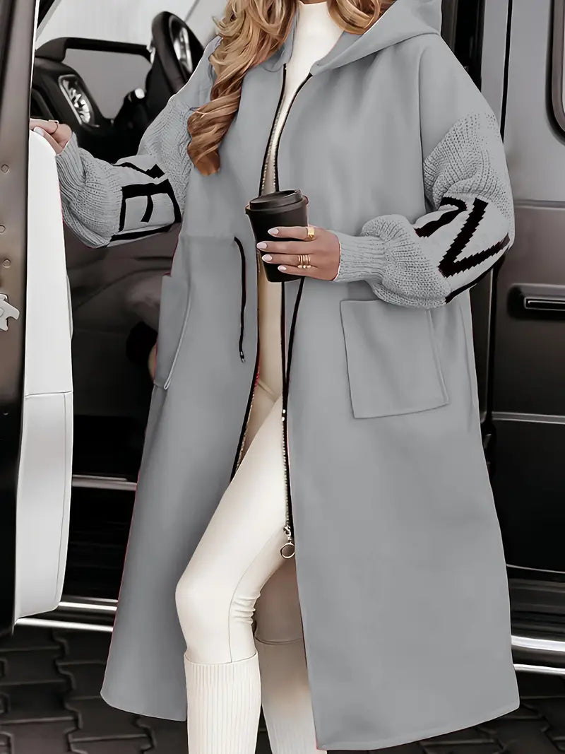 Casaco-cardigan elegante feminino
