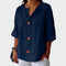Blusa casual com textura feminino