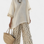 Conjunto Boho Chic Elegante feminino